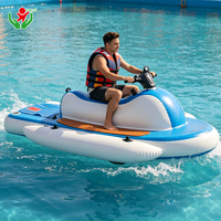 Jet ski électrique gonflable flottant, scooter aquatique portable pour la mer et le lac