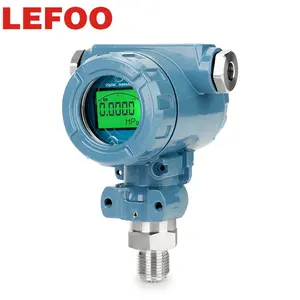 LEFOO Explosion-proof Pressure Transmitter Hart 4-20ma Digital Display Air Analog Pressure Sensor Transmisor Presion