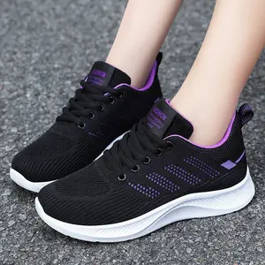 Hot Selling 2024 New Fashion Outdoor Breathable Soft Bottom Casual Women's Shoes Slow Walking Wind Shoes For Women Wholesale