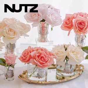 น้ำหอมปรับอากาศกลิ่นกุหลาบ Meijia แบบกระบอกแก้ว ทำด้วยมือ กลิ่นหอมติดทนนาน ชุดก้านไม้หอม - Product Image 3