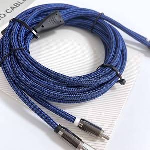 สายเคเบิล RCA สเตอริโอประสิทธิภาพสูงแบบ 2 หัวต่อ 2 หัว สำหรับอุปกรณ์เสียงระดับไฮเอนด์ - Product Image 2