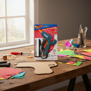 Pistola per colla a caldo 30W con pulsante di accensione/spegnimento per lavori manuali e riparazioni - Product Image 2