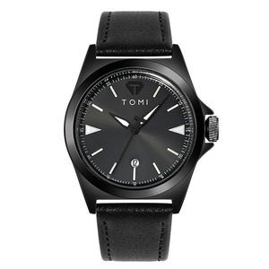 นาฬิกาข้อมือควอตซ์ <span class=keywords><strong>TOMI</strong></span> T041 ดีไซน์เรียบง่ายสำหรับผู้ชาย สายหนัง หน้าปัดกระจก <span class=keywords><strong>ราคา</strong></span>โรงงาน นาฬิกาแฟชั่นสำหรับผู้ชาย - Product Image 4