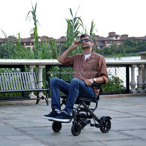 Silla de Ruedas Eléctrica Plegable Ligera y Portátil con Batería de Litio Automática para Personas con Discapacidad, con Control Remoto - Product Image 5