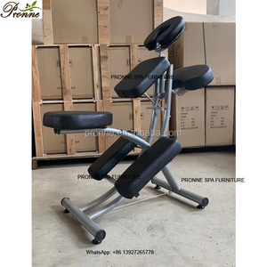 Equipo de belleza de acupuntura de aluminio negro, silla de masaje de tatuaje portátil, barato, en venta - Product Image 2