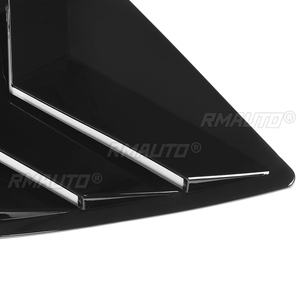 Rear <b>Window</b> Side <b>Vent</b> Shutter Louver Cover Trim for Mitsubishi Lancer EX X EVO 2008-2018 Car Accessories Auto Parts Carbon Fiber - Product Image 6