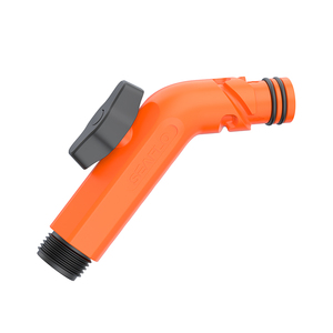 Kit de tuyau de lavage angulaire à raccord rapide avec robinet à bille, connecteurs 1/2" NPT et <span class=keywords><strong>3</strong></span>/4" GHT pour usage marin - Product Image 4