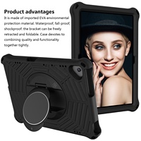 Étui de protection pour tablette robuste de 10.1 pouces pour Huawei MediaPad T5 10.1 "housses de tablettes avec bandoulière