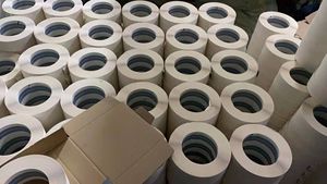 Bande de papier d'angle en métal flexible Perle de protection de coin en acier galvanisé à face de papier en aluminium - Product Image 6