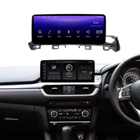 Marco de Radio Negro Mate a Medida para Mazda CX-5/CX-8 2016-2022 LHD/RHD, Panel Estéreo