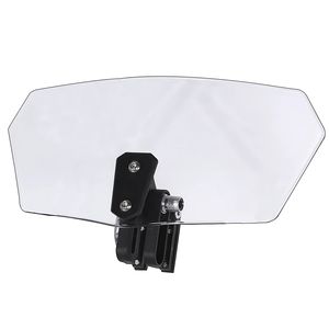 RACEPRO evrensel motosiklet cam saptırıcı şeffaf Spoiler kalkan cam - Product Image 4