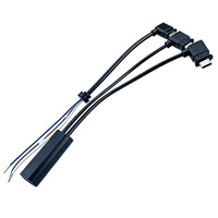 M12 USB Typ-C Steckverbinder 2-polig 0,8mm Buchse Wasserdichter Anschluss IP67 GEN 1 USB-C Kabelstecker mit Kabel