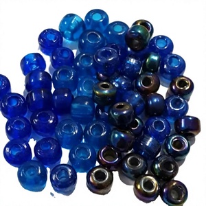 Colorful Transparent Glass Pony <b>Beads</b> <b>for</b> Women 8mm Loose <b>Crystal</b> Lampwork <b>Jewelry</b> TAGB Brand India Origin <b>for</b> <b>Making</b> Stylish - Product Image 1
