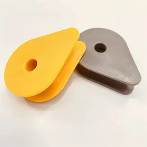 Ditale colorato in nylon solido da 16mm per corda combinata parco giochi