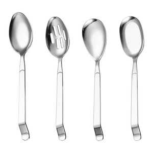 Stainless Steel <b>Serving</b> <b>Spoon</b> Large Long Handle Food Grade For Restaurant Hotel Use - Product Image 4