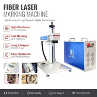 Máquina de Marcado de Joyería Láser de Fibra Bluetimes Profesional, Refrigerada por Aire, Control CNC, Función Rotatoria, Portátil, de Sobremesa, 2 Años de Garantía
