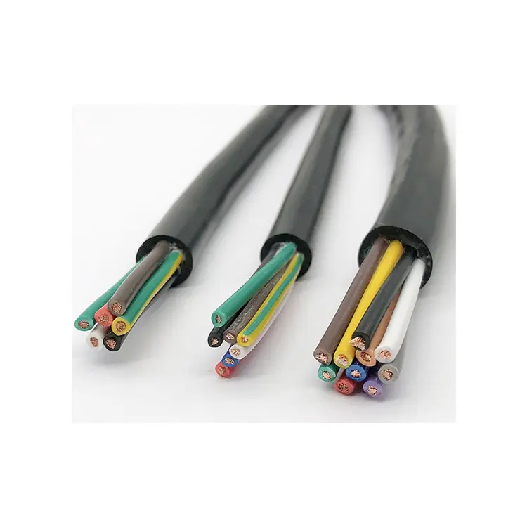 H07RN-F cable 450/750v flexible copper conductor rubber insulation 4c 1.5mm cable 4*1.5mm stranded copper cable