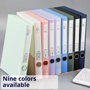 Verdikte Pp Morandi Opvouwbare Dossierdoos Met Op Maat Gemaakte Druk Grote Capaciteit Kantoor Opbergdoos - Product Image 5