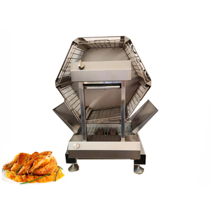 Four à rôtisserie vertical au charbon de bois Shineho, machine à rôtir le poulet portable, barbecue avec four à rôtisserie vertical certifié CE - Product Image 2