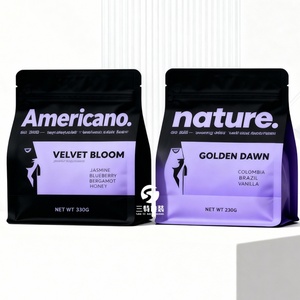 Custom Coffee <b>Packaging</b> <b>Bag</b> Valve Zipper Lock Moisture Proof BOPP/VMPET/PE Plastic Aluminum Foil Bottom Gusset Design Noodle - Product Image 5