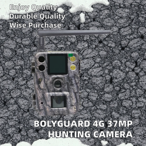 Caméra de <span class=keywords><strong>chasse</strong></span> étanche <span class=keywords><strong>BolyGuard</strong></span> SG520M-Q 4G LTE GSM 37MP CMOS avec double flash 940nm/LED blanc 4K SD, réglage de l'application, surveillance de la faune - Product Image 2