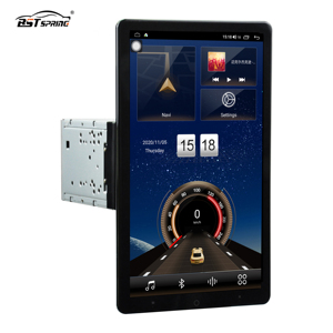 Autoradio Universale <span class=keywords><strong>2</strong></span> Din/1 Din con Schermo Rotante Verticale da 13,3 Pollici, GPS Integrato, Montaggio su Cruscotto, Supporto <span class=keywords><strong>TV</strong></span> - Product Image 1