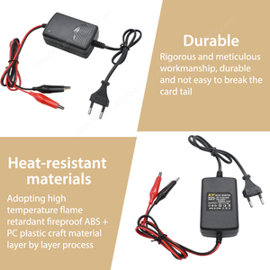Caricabatterie per Auto 12V 1.5A Completamente Automatico Adattatore per Batteria Moto Alimentatore con Indicatore LED Rosso e Verde - Product Image 6