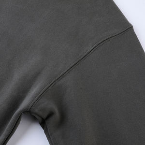 Felpa uomo tuta tuta e pantaloni 100% cotone 2 pezzi Set sportivo personalizzato ricamo Logo uomo tuta - Product Image 3