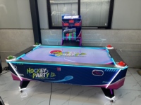 Table de jeu de hockey sur air à monnayeur HC Source Factory, machine de jeu d'arcade de hockey sur air personnalisée pour centre commercial