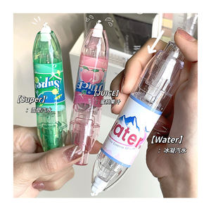 Cintas Correctoras Desmontables de Colores Encantadores con Formas de Bebidas Peculiares, Sets de Papelería de Lujo para Niñas de la Marca <span class=keywords><strong>Domini</strong></span> al por Mayor - Product Image 1