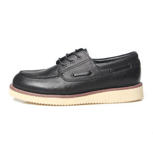 Nuevos Zapatos Oxford de Vestir de Cuero para Hombre, Casuales, Impermeables, de Otoño, con Diseño Clásico de Barco 2026, de Piel Vacuna, Sin Cordones - Product Image 4