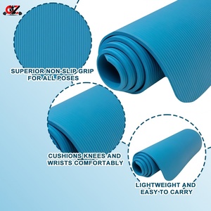 CZFIT - Tapete de Yoga Antideslizante y Grueso para Fitness, Apto para Hombres y Mujeres en Casa, con Absorción de Impactos y Aislamiento Acústico - Product Image 5
