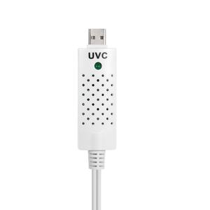 USB 2.0 오디오 비디오 녹화 카드 UVC 비디오 캡처 동글 스테레오 및 <span class=keywords><strong>RCA</strong></span> 출력 포트 CE 및 ROHS 인증 - Product Image 5