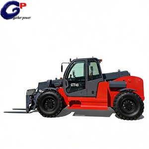 Chariot élévateur télescopique 4T GTF40 : portée de levage de 11 m, moteur Weichai, 4 roues motrices/4 roues directionnelles, automatique, cabine, <span class=keywords><strong>Manitou</strong></span>. - Product Image 1