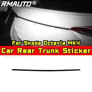 Bande décorative pour coffre arrière de voiture, kit carrosserie extérieur pour Skoda Octavia MK4, accessoires auto - Product Image 1