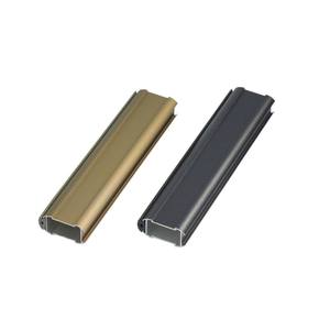 Barra de colgar ropa moderna de aleación de aluminio negra 2025 con brida silenciosa antideslizante para colgar ropa de forma eficiente en la barra transversal de lavandería - Product Image 5