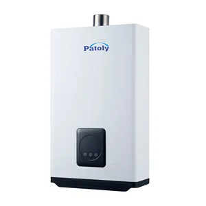 LCD hiển thị tankless gas ngay lập tức LPG lng ng Máy nước nóng với fan hâm mộ Trung Quốc bán buôn nồi hơi 10l13l16l26kw màn hình cảm ứng