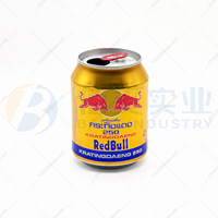 Canettes de 250ml en aluminium avec couvercle, pour boisson à énergie