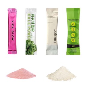 Machine d'emballage automatique multi-voies à scellage vertical pour sachets, idéale pour le remplissage de poudres de vitamines, de boissons énergétiques et de compléments alimentaires. - Product Image 2