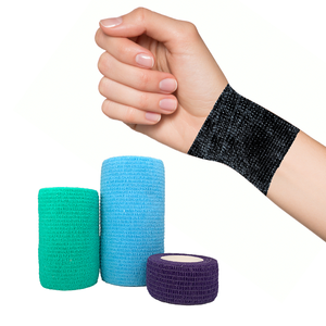 Bandage Cohésif Non Tissé Sans Latex, Bande Élastique Auto-Adhésive Flexible pour <span class=keywords><strong>la</strong></span> <span class=keywords><strong>Protection</strong></span> des Blessures Sportives et <span class=keywords><strong>la</strong></span> Respiration <span class=keywords><strong>de</strong></span> <span class=keywords><strong>la</strong></span> Peau - Product Image 5