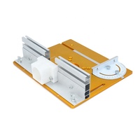 Kit de plaque d'insertion en aluminium pour table de défonceuse de précision, base de levage pour défonceuse à bois, pour outils de bricolage