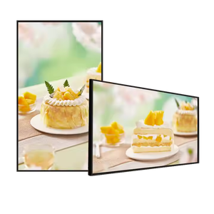 21.5-65 inch LCD Quảng Cáo chơi Thiết bị treo tường Màn hình hiển thị <span class=keywords><strong>Android</strong></span> <span class=keywords><strong>Tablet</strong></span> kỹ thuật số biển cho tiếp thị thang máy - Product Image 2