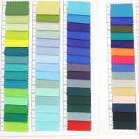 Tissu Pongee 100% Polyester Teint, Léger, Imperméable, Tissé, Biologique, de Haute Qualité, 240T 75D*75D, Certifié Oeko-Tex, pour Filles