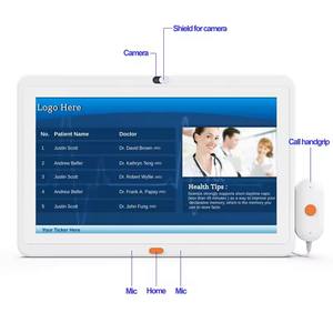 15.6 "tıbbi Android Tablet PC kapasitif dokunmatik ekran dört çekirdekli WIFI 4G LTE kamera çağrı cihazı Foe hastane Telemedicine kullanımı - Product Image 3