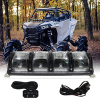 Nouvelle barre lumineuse LED multifonctionnelle de 130 W 12 pouces pour voiture tout-terrain, éclairage de jour, lumière RGB pour VTT, SUV
