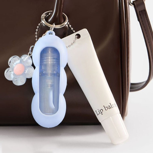 עיצוב מותאם אישית שפתיים balm מחזיק מפתחות תיק תיק צ 'יסטיק מחזיק מפתחות - Product Image 3