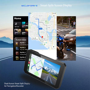 GallopSprite 5.99 นิ้ว เครื่องนำทาง GPS สำหรับรถจักรยานยนต์ แผนที่ทั่วโลก พร้อม WiFi ในตัว รองรับ CarPlay/Android Auto ระดับการกันน้ำ IP67 - Product Image 5
