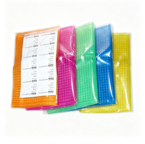 Bolsa de Archivo Grande de Polipropileno Tamaño FC, para Oficina y Escuela, Bolsa Transparente con Cierre a Presión, Bolsa de Almacenamiento Transparente para Papel - Product Image 5