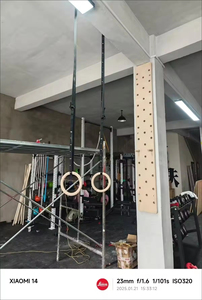 Anillas de Gimnasia de Madera de Doble Aro con Correas Numeradas de Ajuste Rápido, Entrenadores de Suspensión para Ejercicio Físico, Modelo XL - Product Image 4