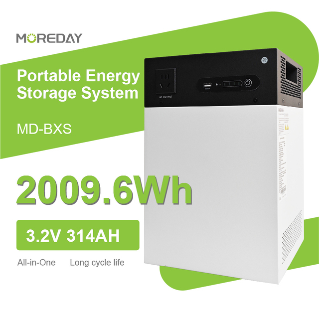 2kWh Portable Backup Power Station Lithium Battery with PV Input